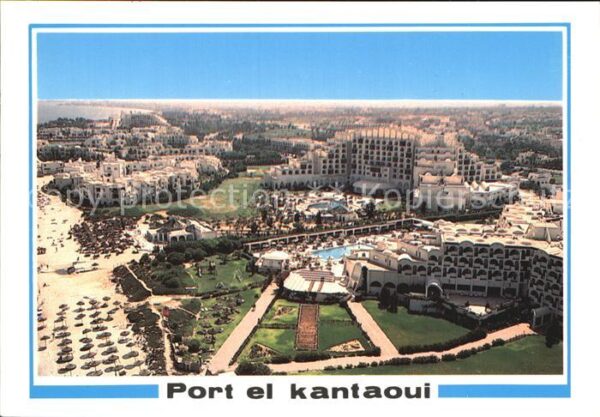 Port El-Kantaoui Fliegeraufnahme
