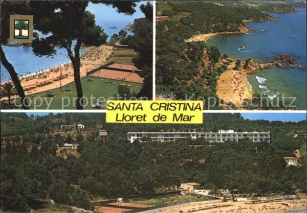 Lloret de Mar Santa Cristina Teilansichten