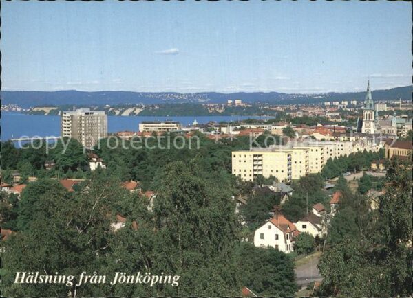 Joenkoeping Utsikt fran stadsparken