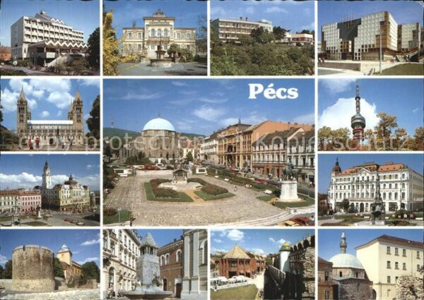 Pecs Bauwerke und Sehenswürdigkeiten