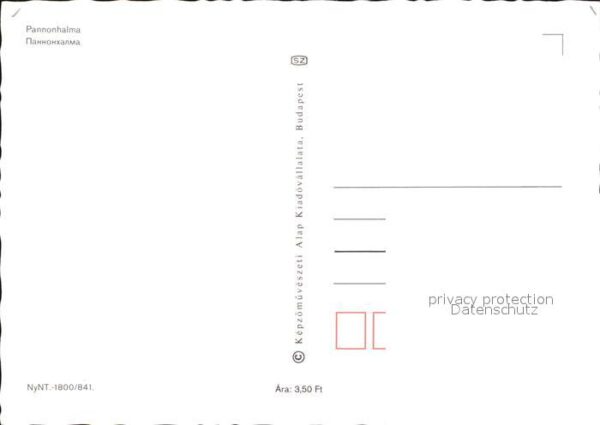 Pannonhalma Benediktinerkloster Arkaden Kreuzgang S – Bild 2