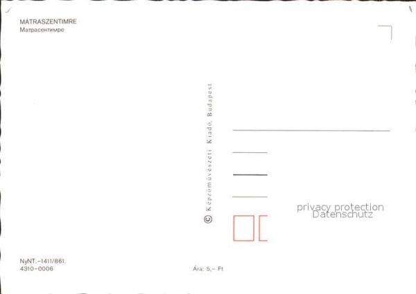 Matraszentimre Dorfpartien Kirche – Bild 2