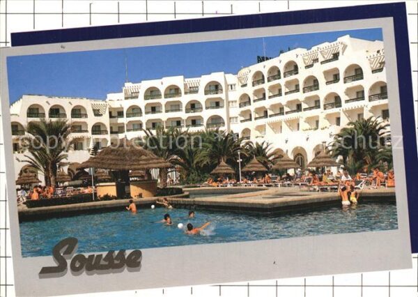SOUSSE  Tunesie Piscine de l_Hotel Marhaba Beach