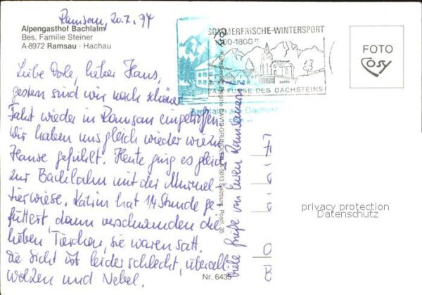 Ramsau Berchtesgaden Alpengasthof Bachalm Hoher Dachstein – Bild 2
