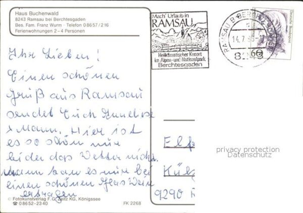 Ramsau Berchtesgaden Haus Buchenwald – Bild 2