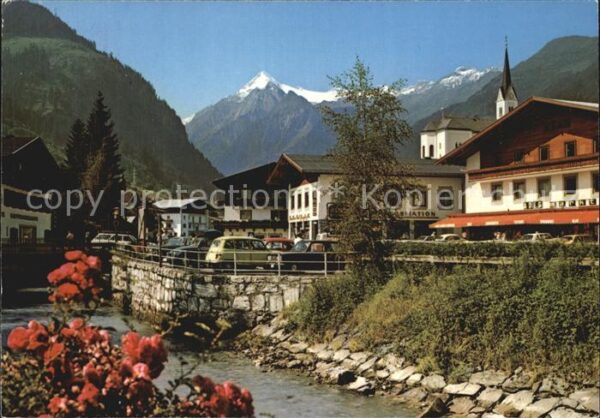 Kaprun Kapruner Ache mit Kitzsteinhorn
