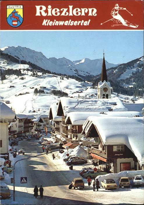 Riezlern Kleinwalsertal Vorarlberg Dorfpartie Schwarzwassertal