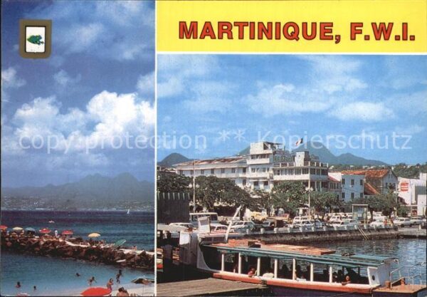 Martinique Views of Fort de France