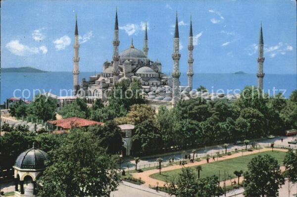 Istanbul Constantinopel Sultanahmet Camii Blaue Moschee