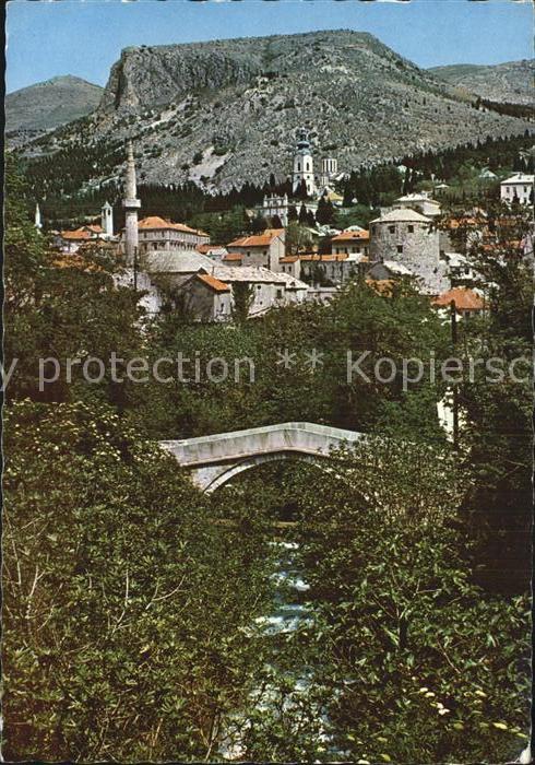 Mostar Moctap Kriva cuprija Brücke