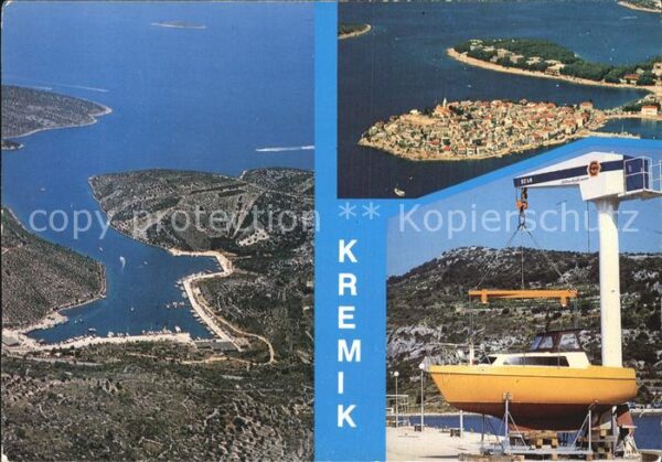 Primosten Marina Kremik Fliegeraufnahmen Bootsheb