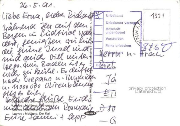 Mytilini Teilansicht Kai – Bild 2