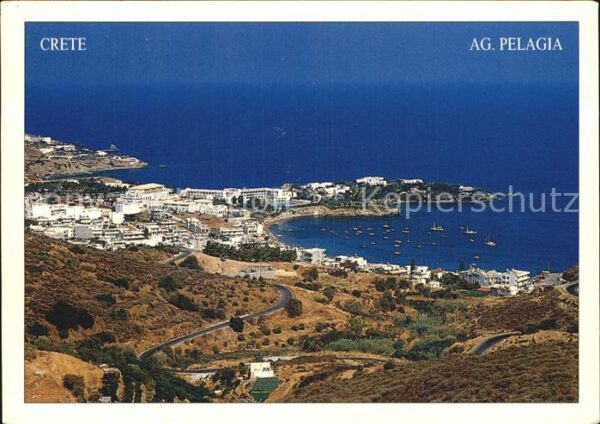 Agia Pelagia Fliegeraufnahme