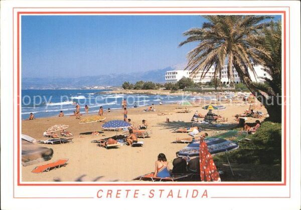 Stalida Stalis Strandpartie