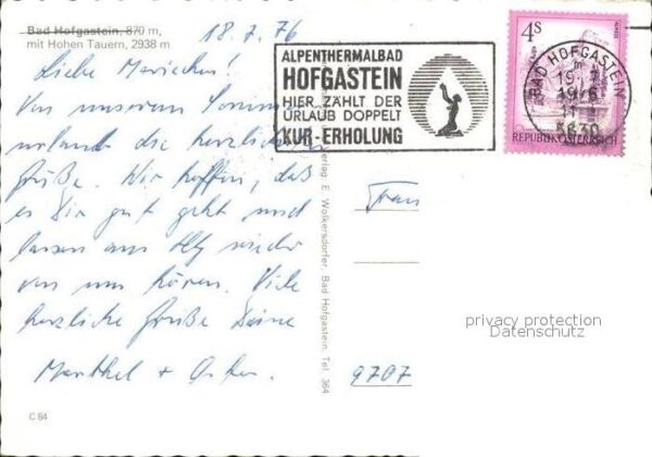 Bad Hofgastein mit Graukogel und Feuersang – Bild 2