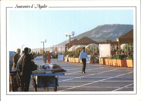 Agadir Promenade devant la plage