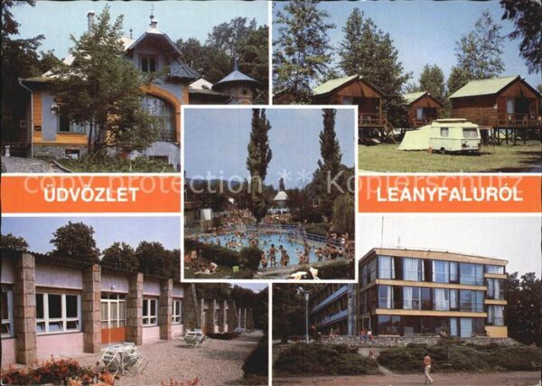Leanyfalu Teilansichten Schwimmbad