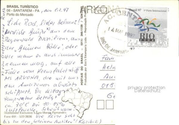 Santarem Brazil Porto do Mercado – Bild 2