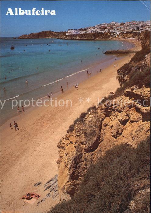 Albufeira Strand Panorama