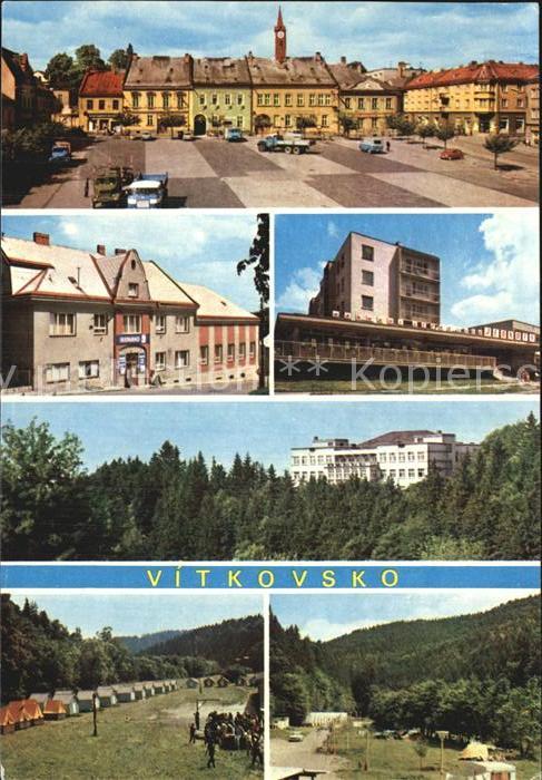 Vitkovsko Rude armady Klokocov restaurace Jednota