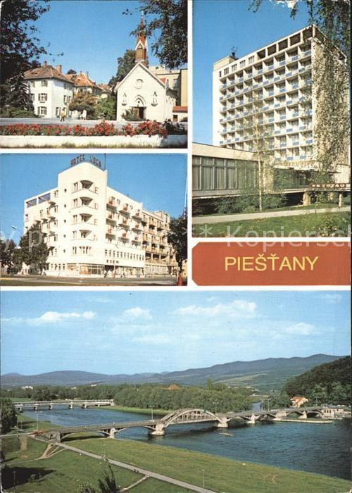 Piestany Pavlovova ulica Hotely Eden a Magnolia
