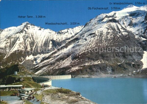 Kaprun Tauernkraftwerke Stausee Mooserboden mi