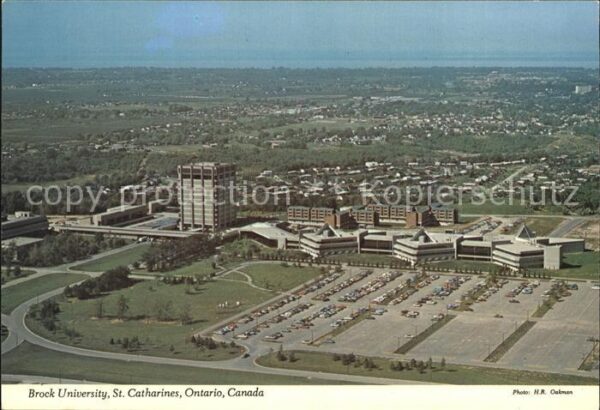 Ontario Canada Brock University Fliegeraufnahme