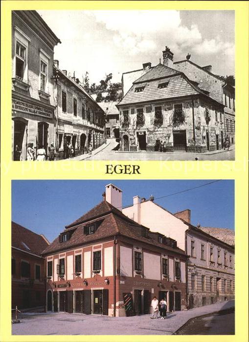 Eger Ungarn Einst und heute