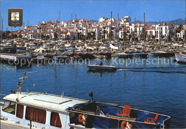 Marbella Andalucia Vista parcial del puerto Jose Banus
