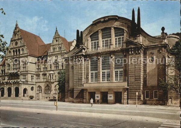 Bielefeld Theater und Rathaus