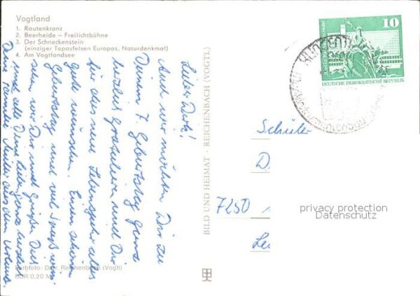 Rautenkranz Vogtland Beerheide Schneckenstein Vogtlandsee – Bild 2