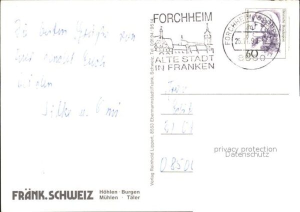 Forchheim Oberfranken Pfalz Spitalkirche Rathaus – Bild 2