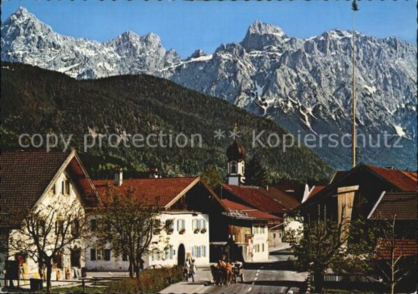 Kruen Gegen Karwendelgebirge