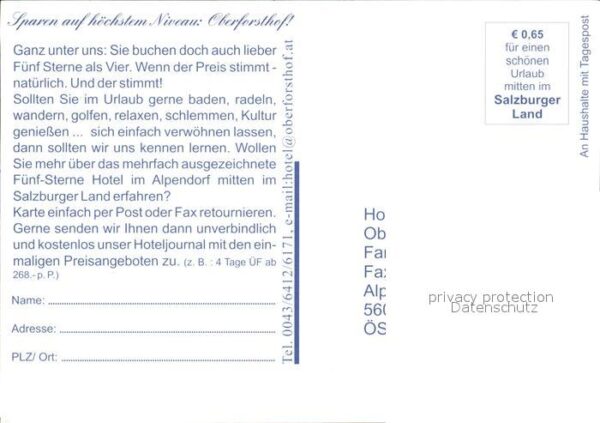 Sankt Johann Pongau Oberforsthof – Bild 2