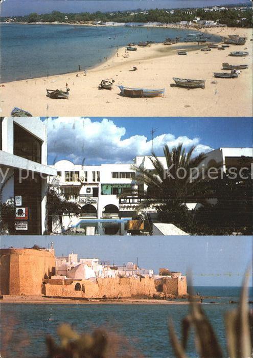 Hammamet Strand und Ortspartie