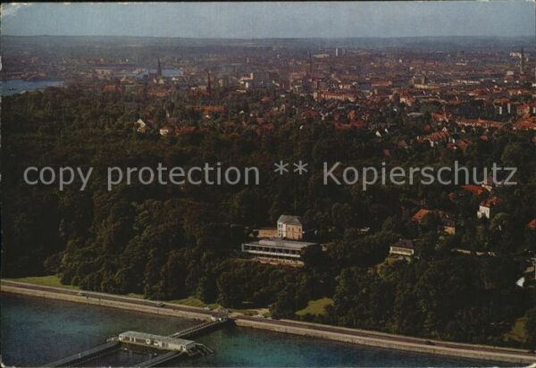 Kiel Fliegeraufnahme Bellevue Gebrüder Andre