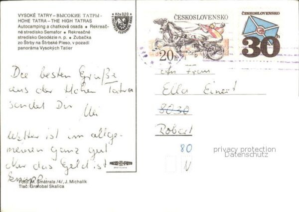 Vysoke Tatry Autocamping Tatranska Strba – Bild 2