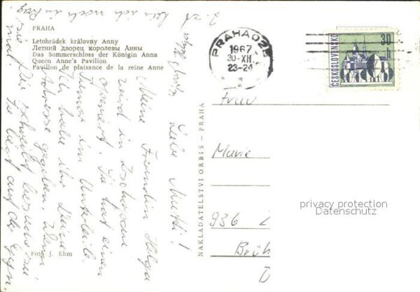 Praha Prahy Prague Queen Annes Pavilion – Bild 2