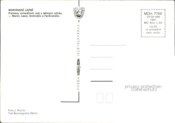 Marianske Lazne Kurgebiet – Bild 2