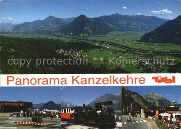 Kanzelkehre Tirol Fliegeraufnahme mit Aschenseebahn und R