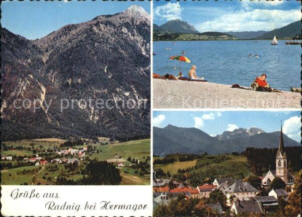 Radnig Fliegeraufnahme und Partie am See