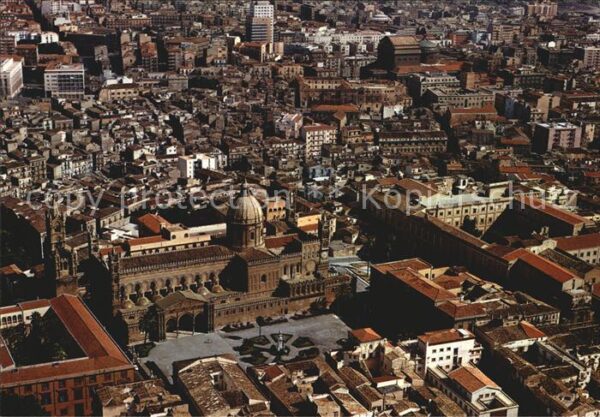 Palermo Sicilia Fliegeraufnahme Cattedrale