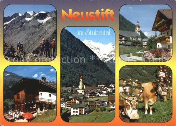 Neustift Stubaital Tirol Almabtrieb