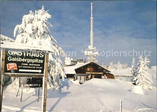 Gaisberg Gasthaus Gaisbergspitze