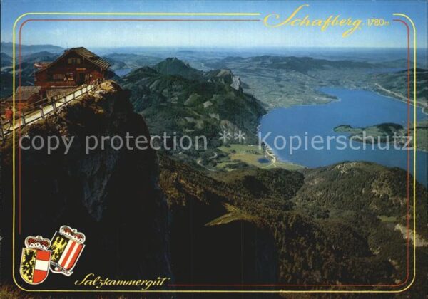 Fuschl See Salzkammergut Mondsee Zeller-See Blick von Himmelspfo
