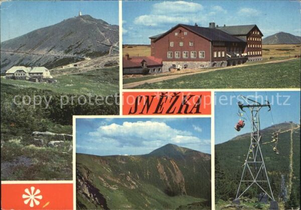 Snezka Schneekoppe Krkonose Sessellift