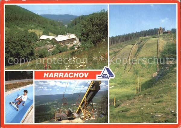 Harrachov Harrachsdorf Sommerrodelbahn und Sprungschanze