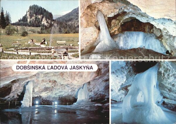 Tschechische Republik Dobsinska Ladova Jaskyna