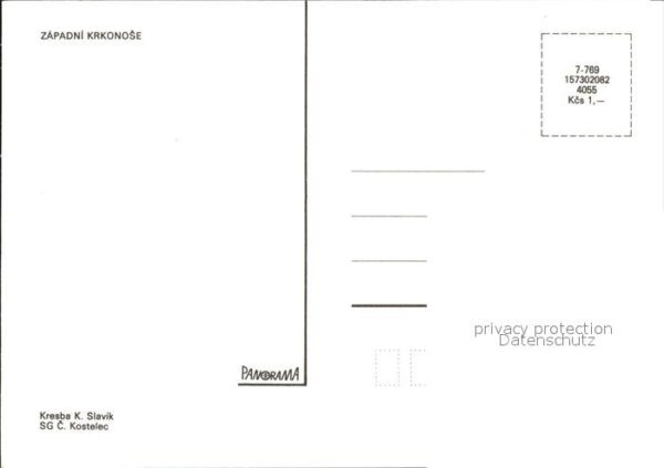 Krkonose Panoramakarte – Bild 2