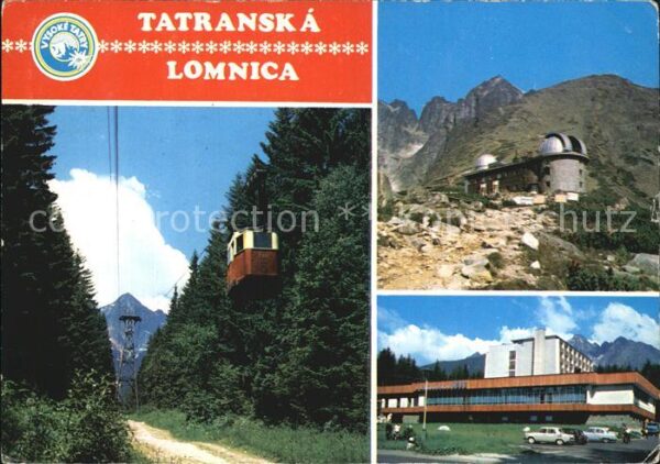 Tatranska Lomnica Seilbahn Observatorium
